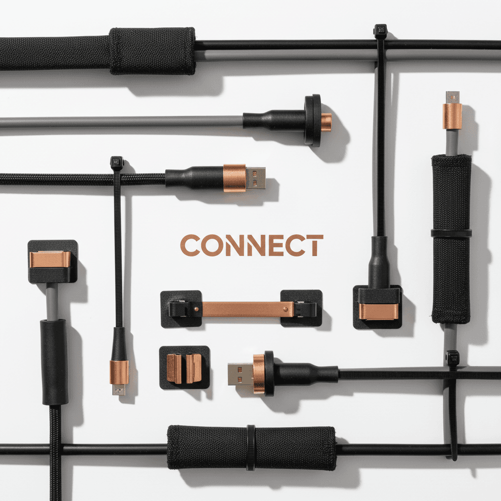 Cable management system accessories