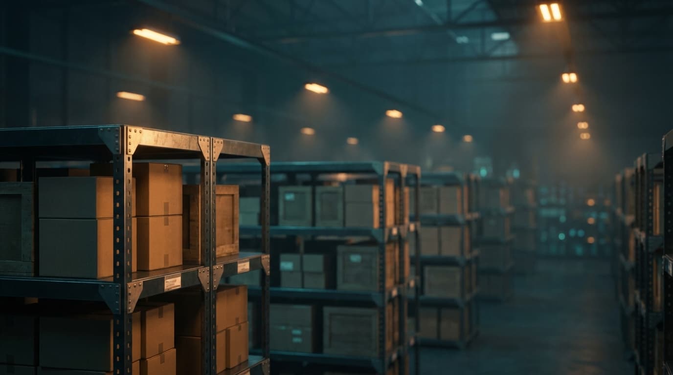 TechNest Global Traders warehouse in Ajman stocked with electronics accessories